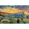Kenilworth Road Stadium 'Going to the Match' Fine Art Print - Luton Town FC